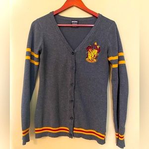 Harry Potter Gryffindor House Sweater Cardigan